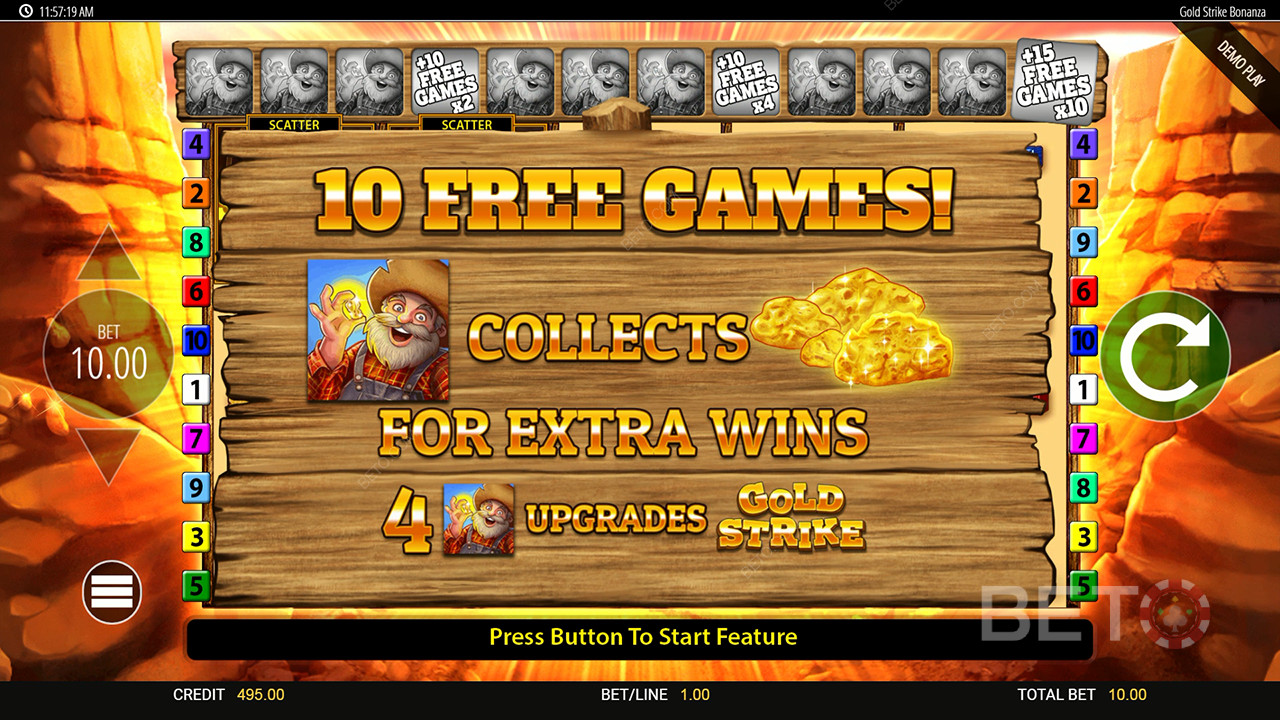 لعبة Gold Strike Bonanza Fortune Play: فتحة على الإنترنت تستحق التدوير؟