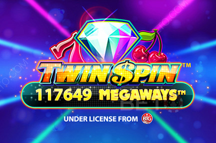 المزيد من المجموعات الفائزة الممكنة مع Twin Spin Megaways 5 Reeler.