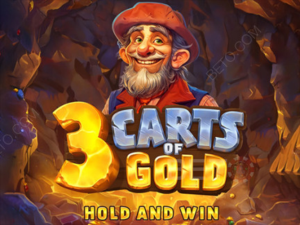 3 Carts of Gold: Hold and Win نسخة تجريبية