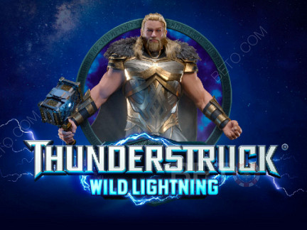 Thunderstruck Wild Lightning 5-reel Slots لعبة تجريبية!