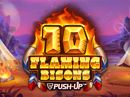 10 Flaming Bisons نسخة تجريبية