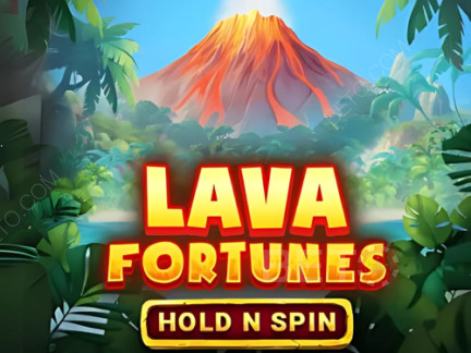 Lava Fortunes Hold N Spin نسخة تجريبية