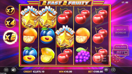 2 Fast 2 Fruity ماكينة القمار - لعب مجاني ومراجعات (2025)