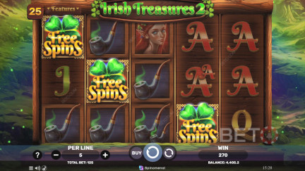 Irish Treasures 2 ماكينة القمار - لعب مجاني ومراجعات (2025)
