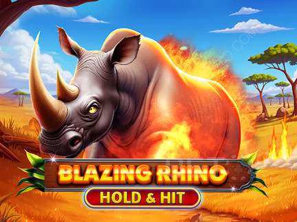 Blazing Rhino Hold & Hit نسخة تجريبية
