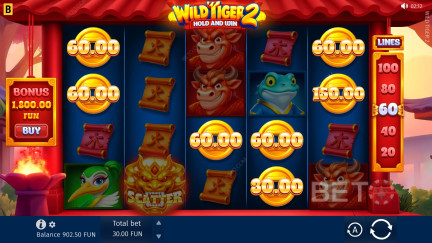 Wild Tiger 2 ماكينة القمار - لعب مجاني ومراجعات (2026)